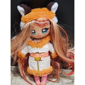 Na Na Surprise Camping Doll Sierra Fox Winter Outfit Plush Hat Jacket Skirt Sock